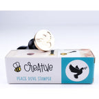 Honey Bee Peace Dove Wax Stamper hbtl-ws-dove Detailed Product View