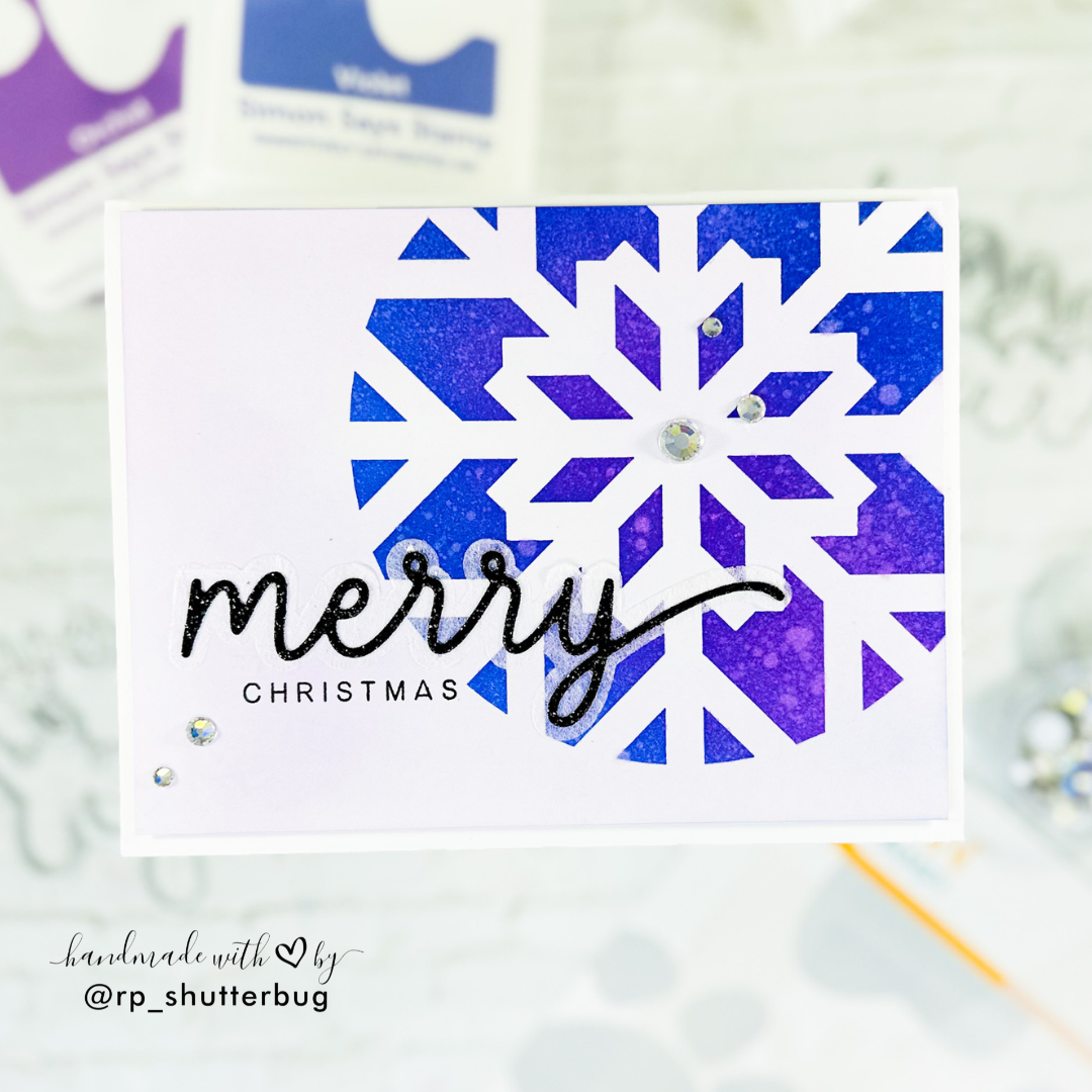 CZ Design Holiday Duo Wafer Dies czd264 Sugar and Spice Merry Card