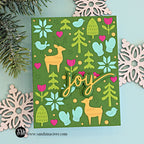 CZ Design Holiday Duo Wafer Dies czd264 Sugar and Spice Joy Card | color-code:ALT06