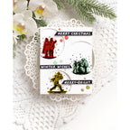 Tim Holtz Cling Rubber Stamps Holiday Sketchbook cms456