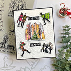 Tim Holtz Holiday Sketchbook Stamps with Simon Says Stamp Dies Bundle setho25 Christmas Card | color-code:ALT02