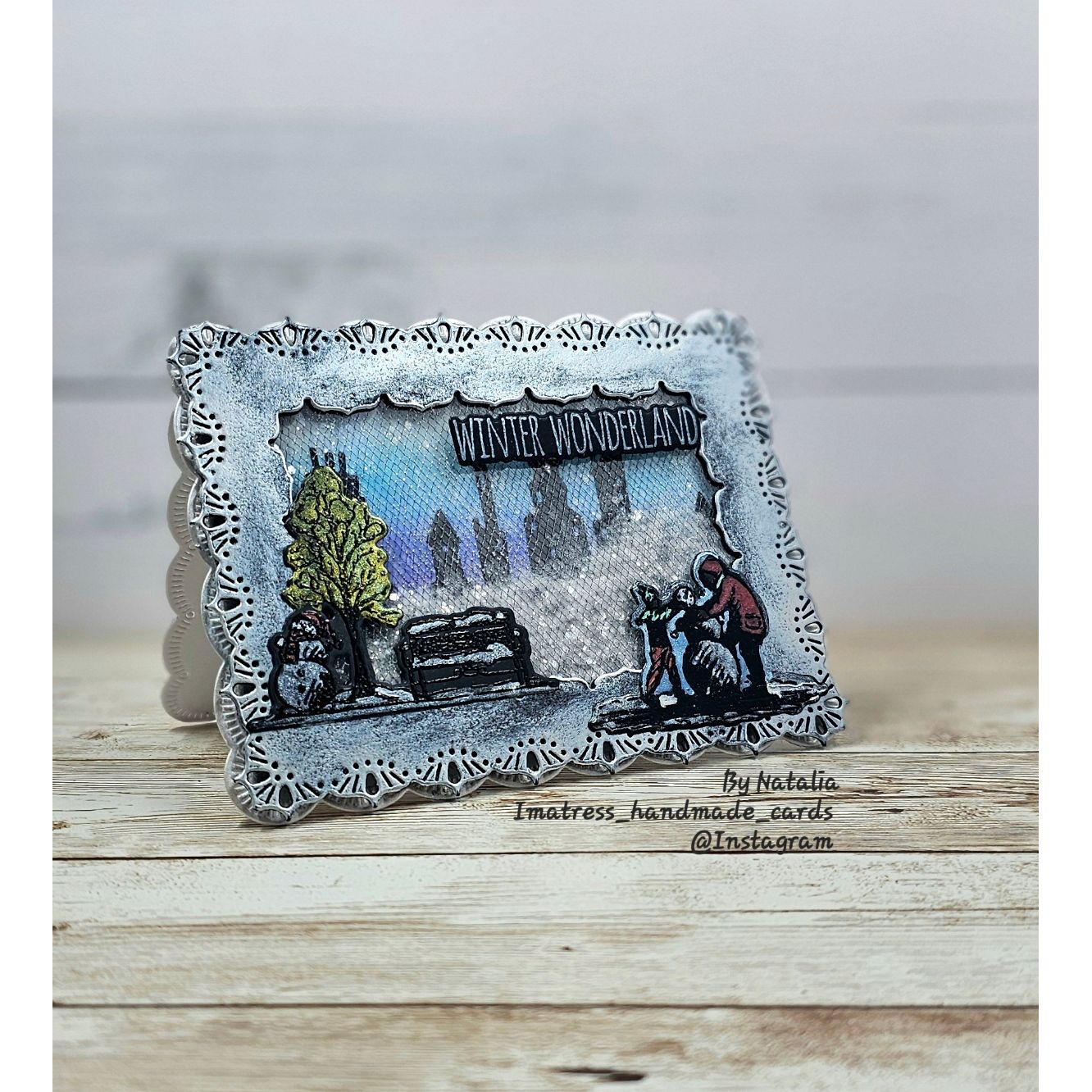 Tim Holtz Holiday Sketchbook Stamps with Simon Says Stamp Dies Bundle setho25 Christmas Card