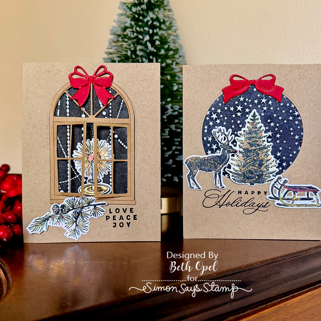Simon Says Stamp Holiday Things Wafer Dies 441sss Christmas Card