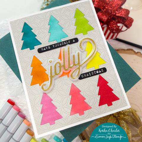 CZ Design Holiday Trio 1 Wafer Dies czd281 And Everything Nice Christmas Card | color-code:ALT06
