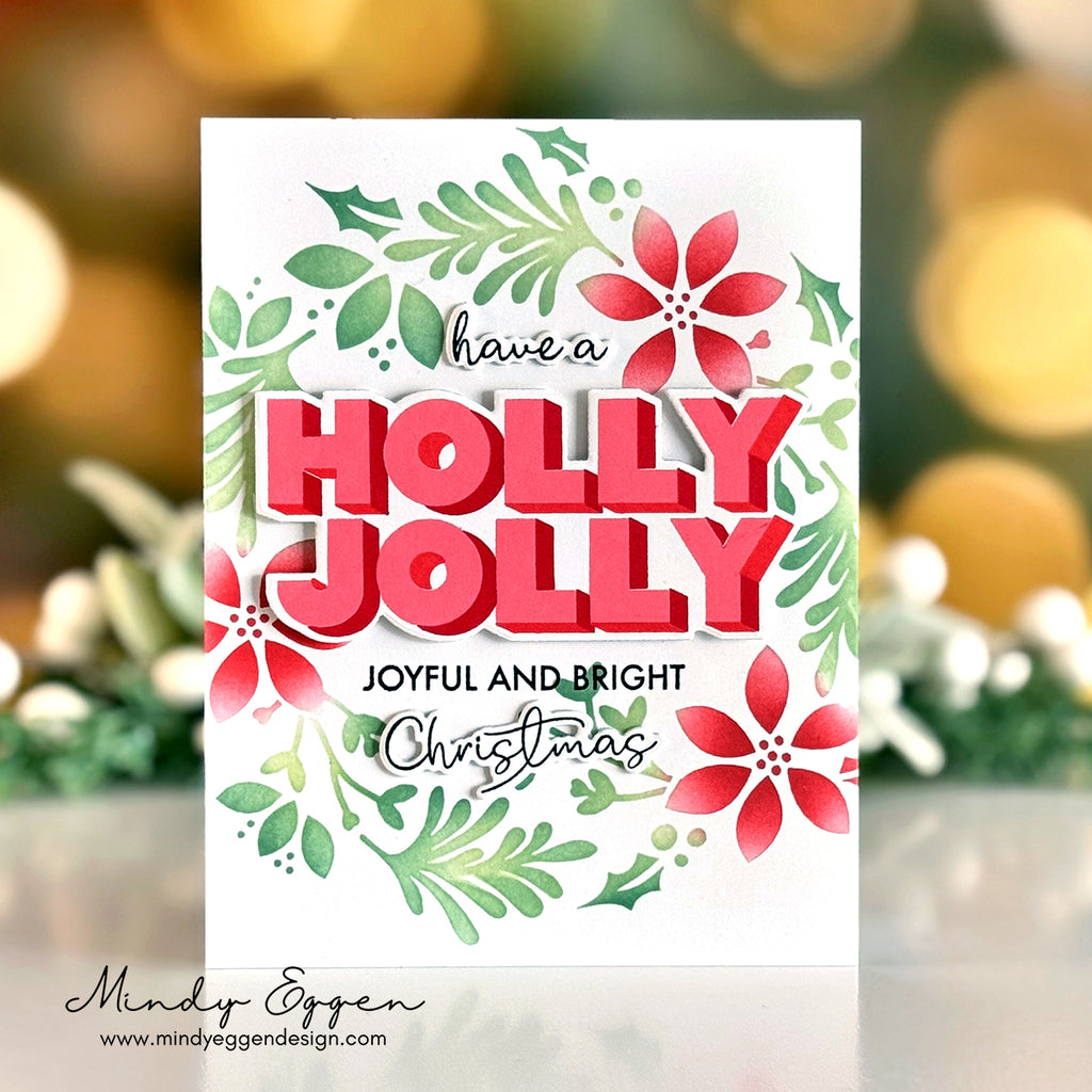 Simon Says Stamps and Dies Holly Jolly set1095hj And Everything Nice Christmas Card | color-code:ALT04