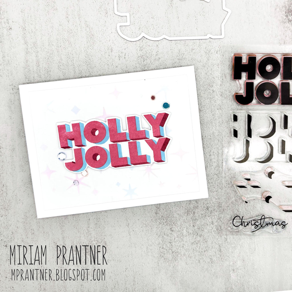 Simon Says Clear Stamps Holly Jolly 3295msc And Everything Nice Christmas Card | color-code:ALT05