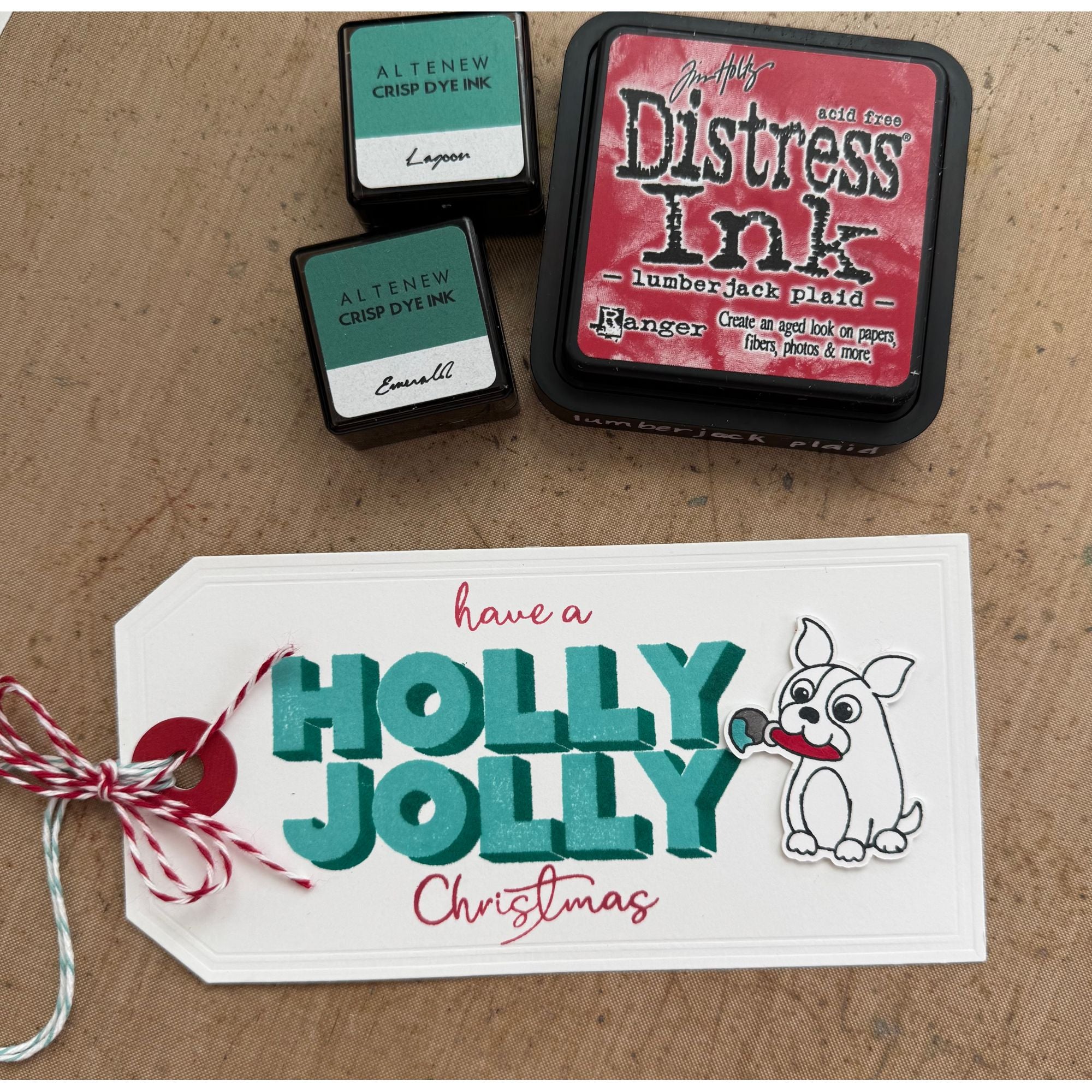 Simon Says Stamps and Dies Holly Jolly set1095hj And Everything Nice Christmas Tag | color-code:ALT02