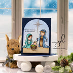 Simon Says Stamp Holy Night Wafer Dies 1501sdc And Everything Nice Christmas Card | color-code:ALT03