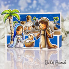 Simon Says Stamp Holy Night Wafer Dies 1501sdc And Everything Nice Christmas Card | color-code:ALT01