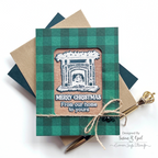Simon Says Stamp Home for the Holidays Wafer Dies 1248sdc Christmas Card 