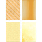 Honey Bee Homestead Harvest 6 x 8.5 Paper Pad hbpa-046 yellows