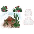 Honey Bee Out West Cling Stamps And Dies Bundle