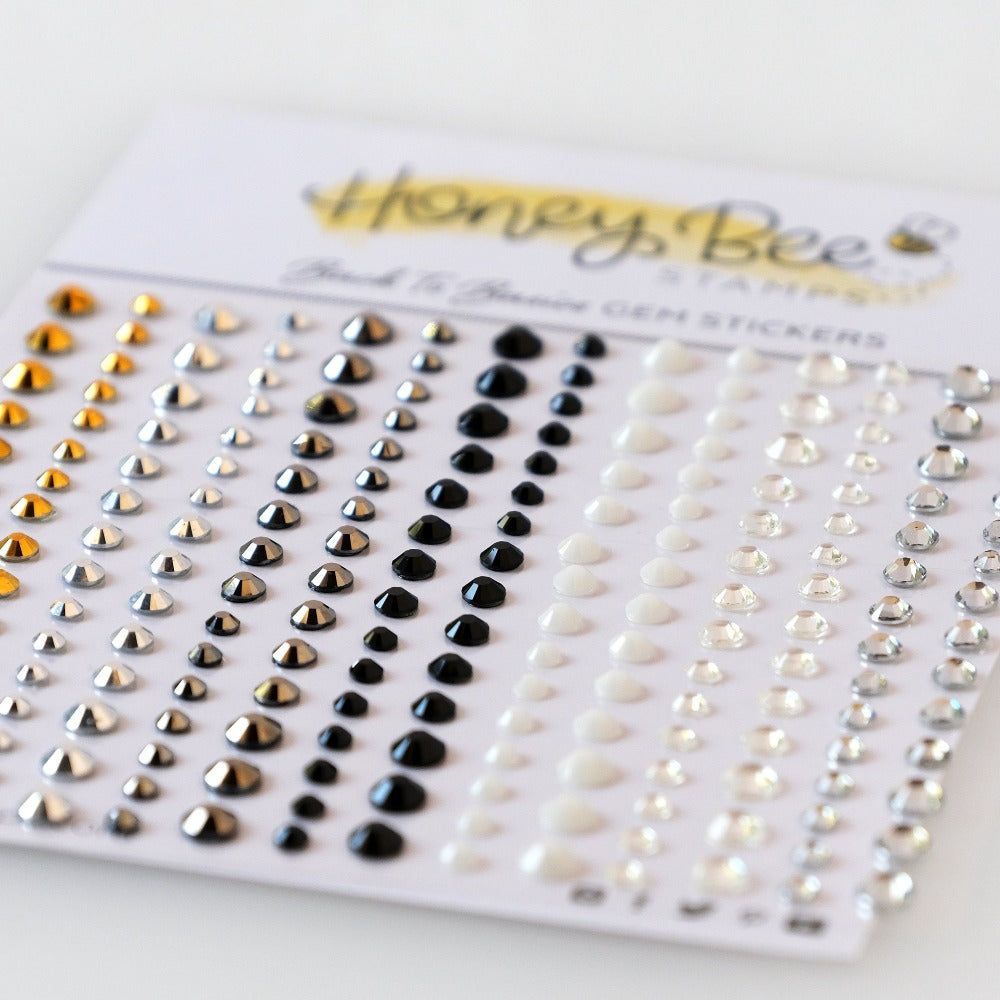 Honey Bee Back To Basics Gem Stickers hbgs-028 Detailed Image