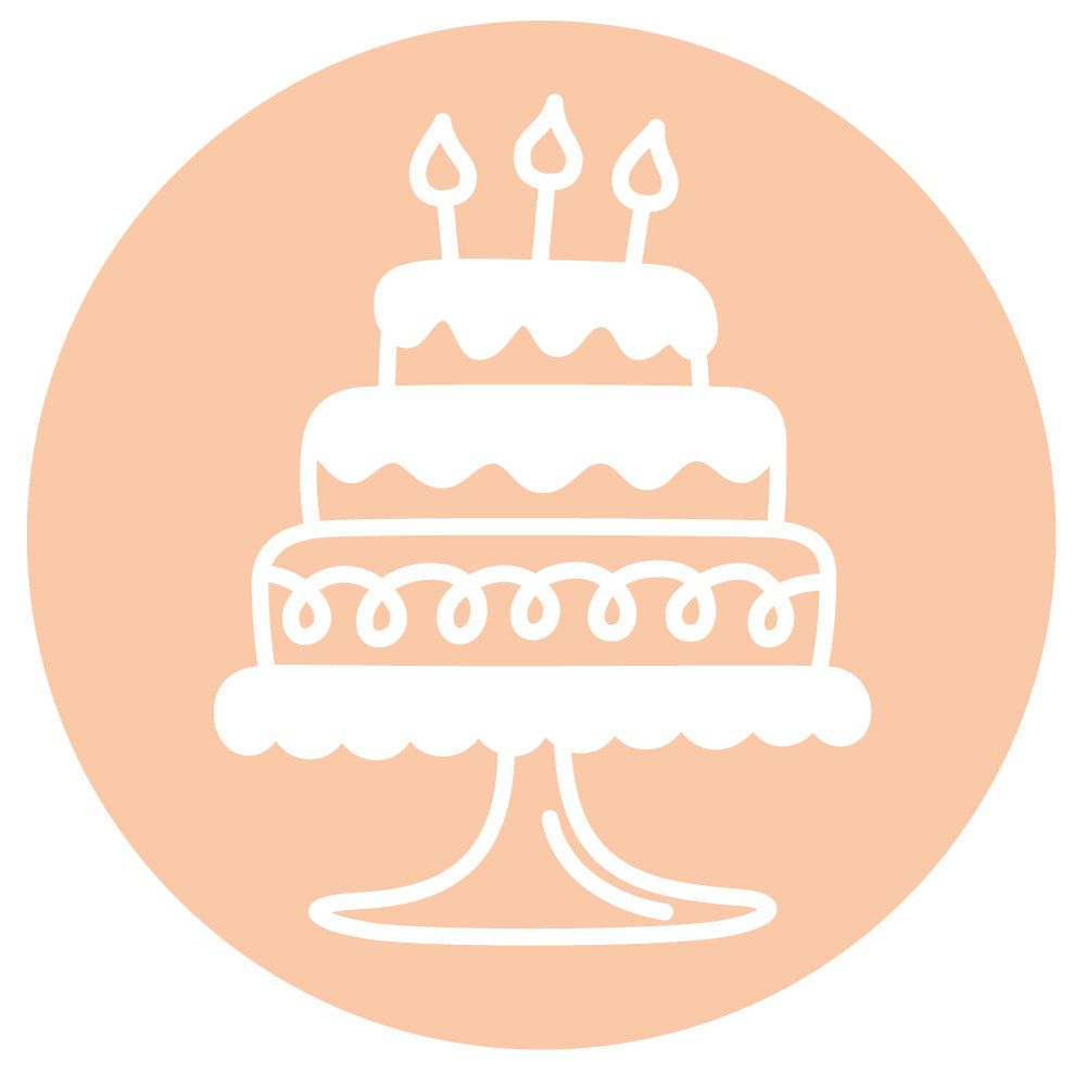 Honey Bee Birthday Cake Wax Stamper hbtl-ws-bdck
