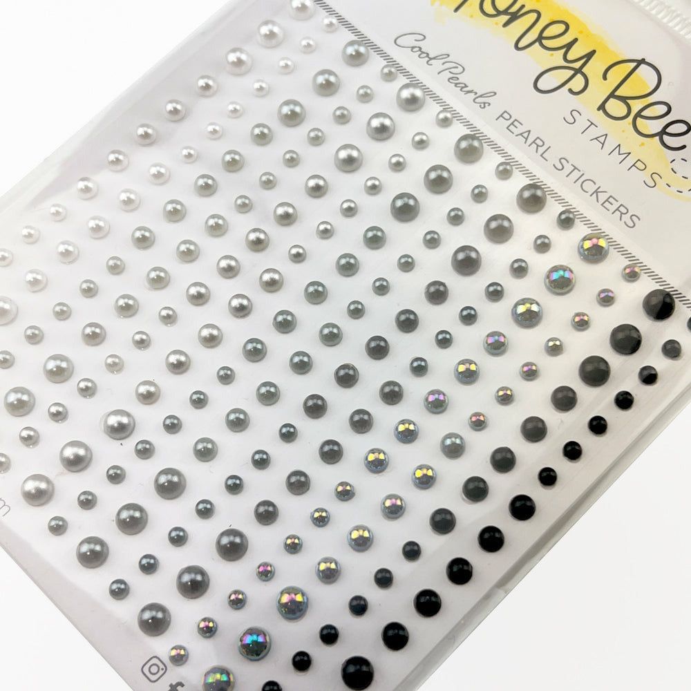 Honey Bee Cool Pearls Pearl Stickers hbgs-prl02