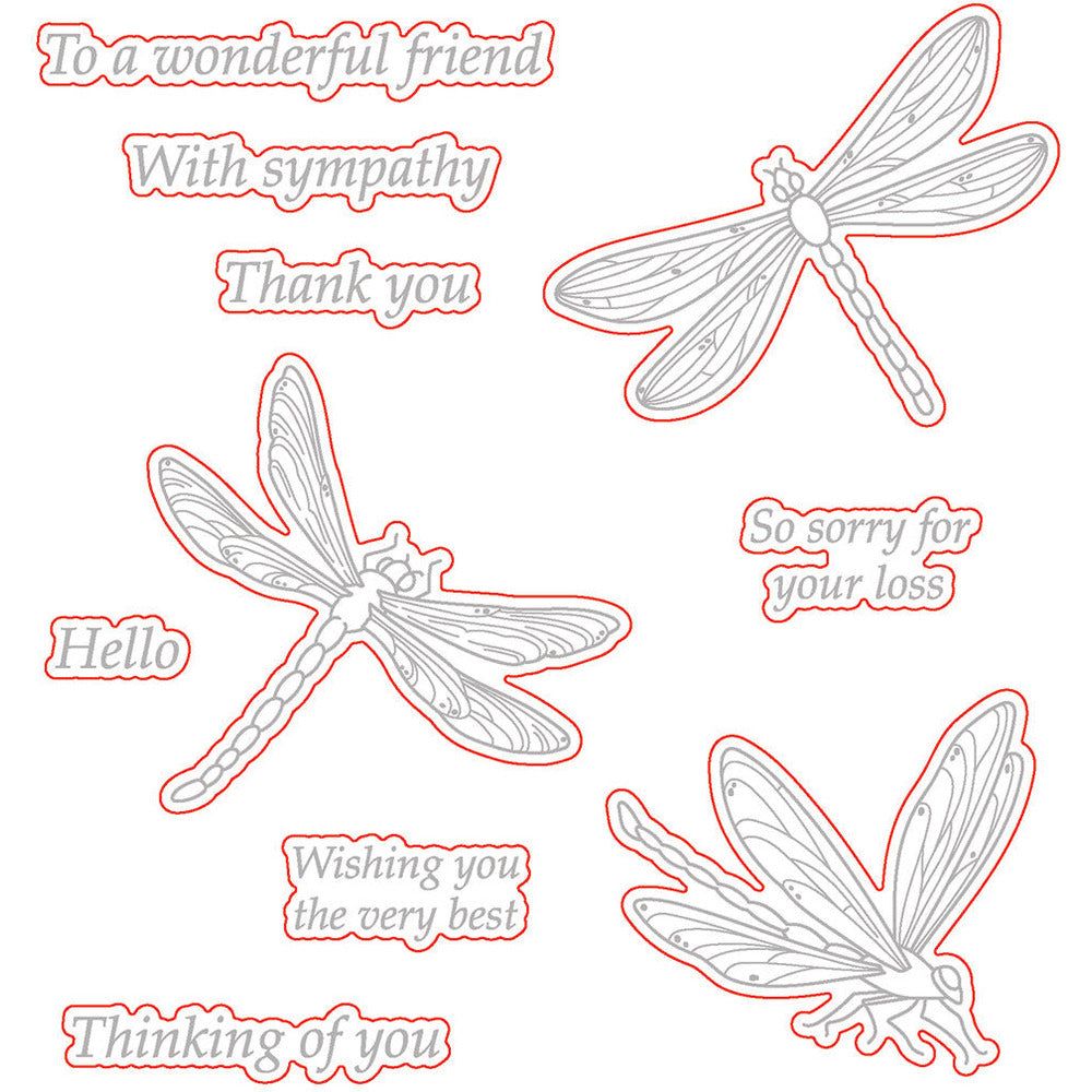 Honey Bee Dragonfly Dies hbds-415