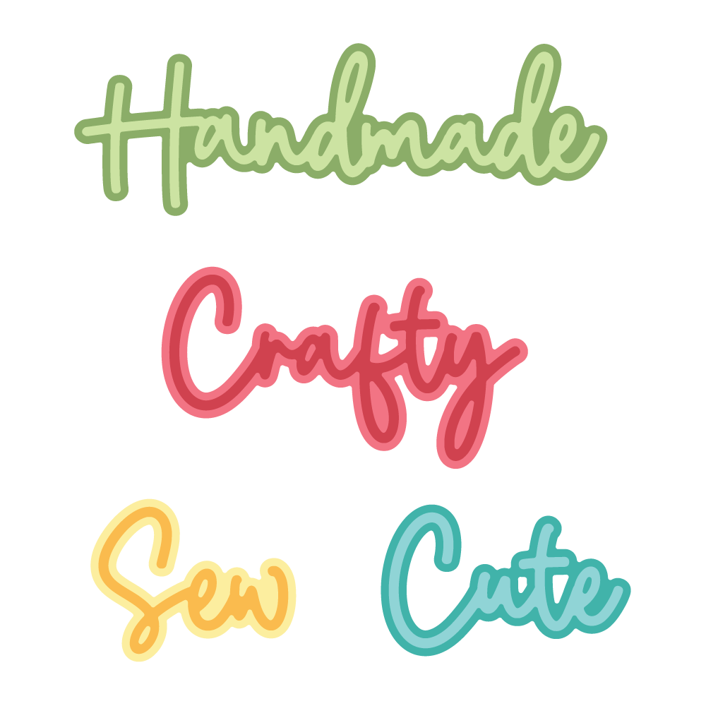 Honey Bee Great Greetings Crafting Dies hbds-ggcrft