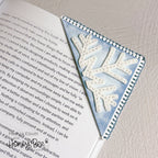 Honey Bee In Stitches Bookmarked Snowflake Dies hbds-snbkis Bookmark