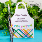 Honey Bee Inside Snarky Birthday Sentiments Clear Stamp Set hbst-332 Celebration Card