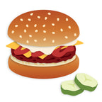 Honey Bee Lovely Layers Hamburger Dies hbds-llhmbrg