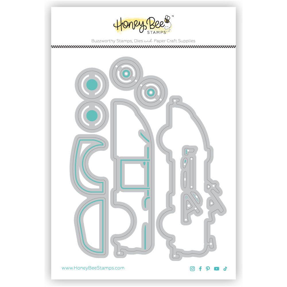 Honey Bee Lovely Layers Pedal Car Dies hbds-llpedc Product Image