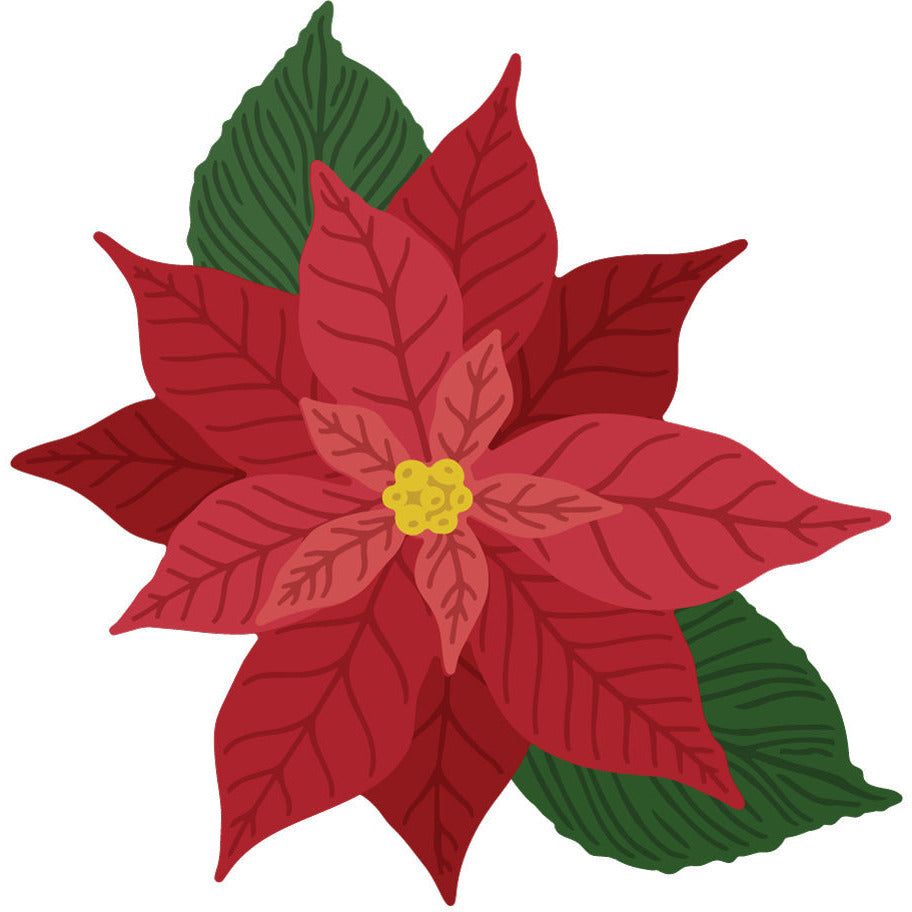 Honey Bee Lovely Layers Poinsettia Dies hbds-llpoi