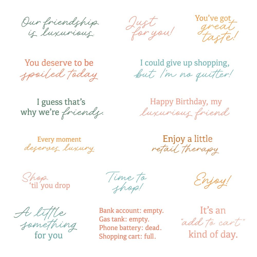 Honey Bee Luxurious Friend Clear Stamps hbst-687