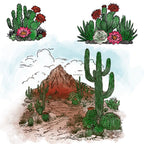 Honey Bee Out West Cling Stamps hbst-646