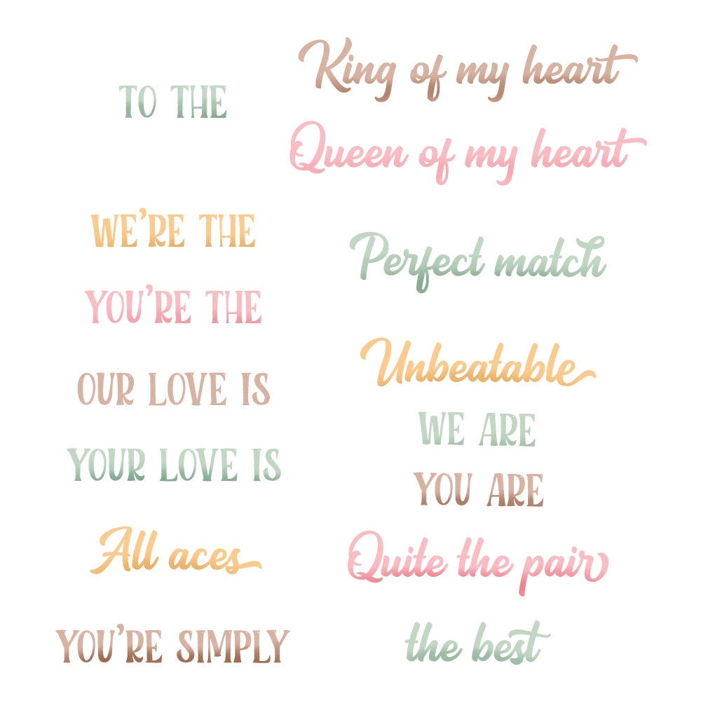 Honey Bee Perfect Match Clear Stamps hbst-630