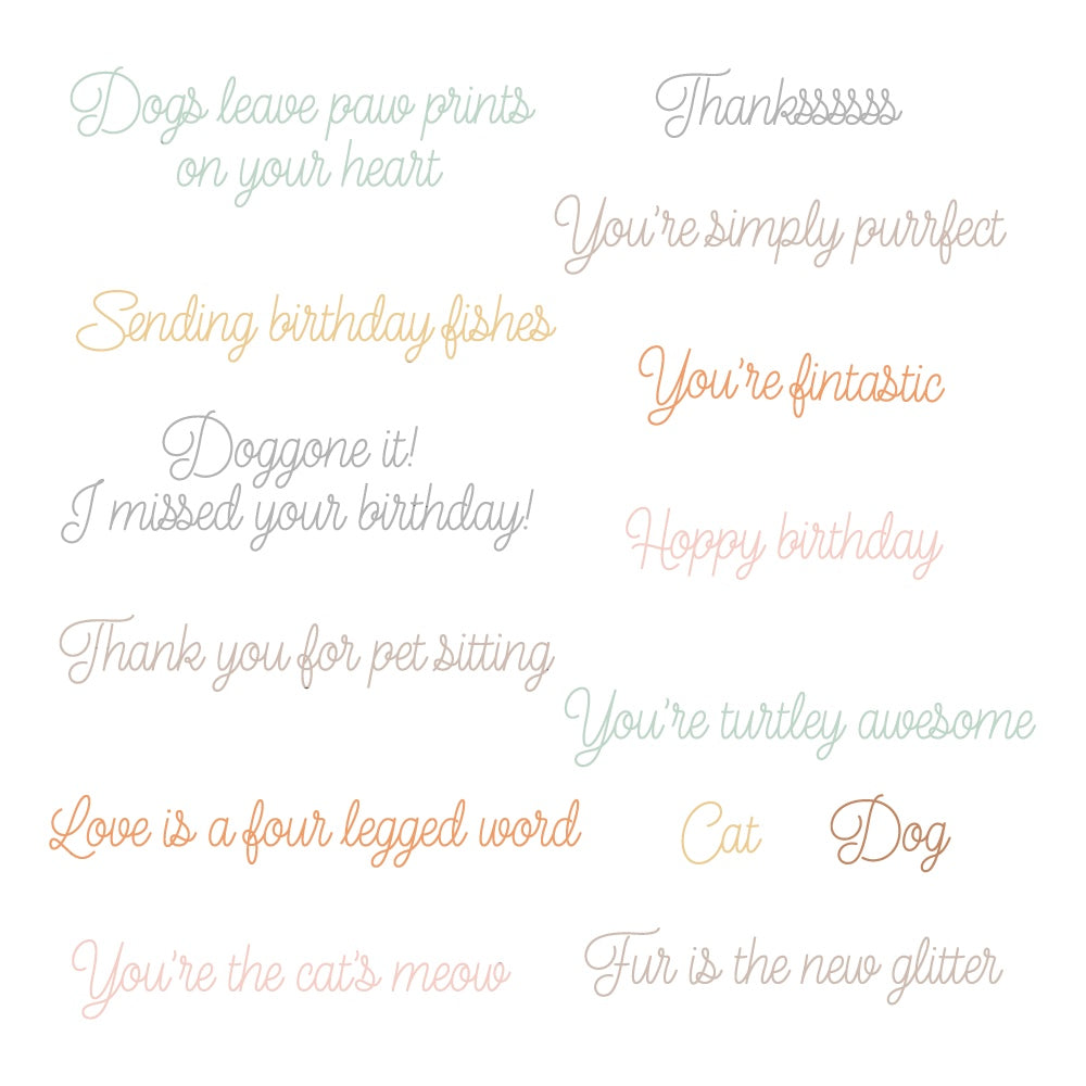 Honey Bee Pet-tastic Clear Stamps hbst-638