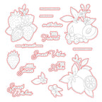 Honey Bee Picked With Love Dies hbds-691