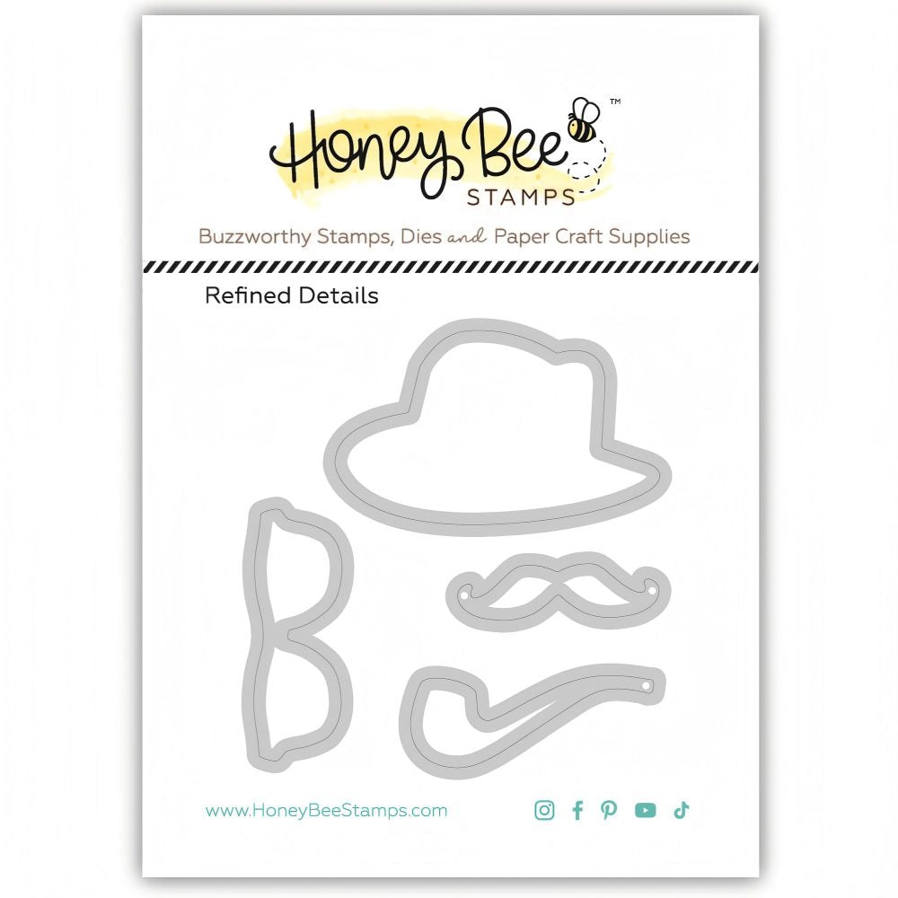 Honey Bee Refined Details Dies hbds-rfndt