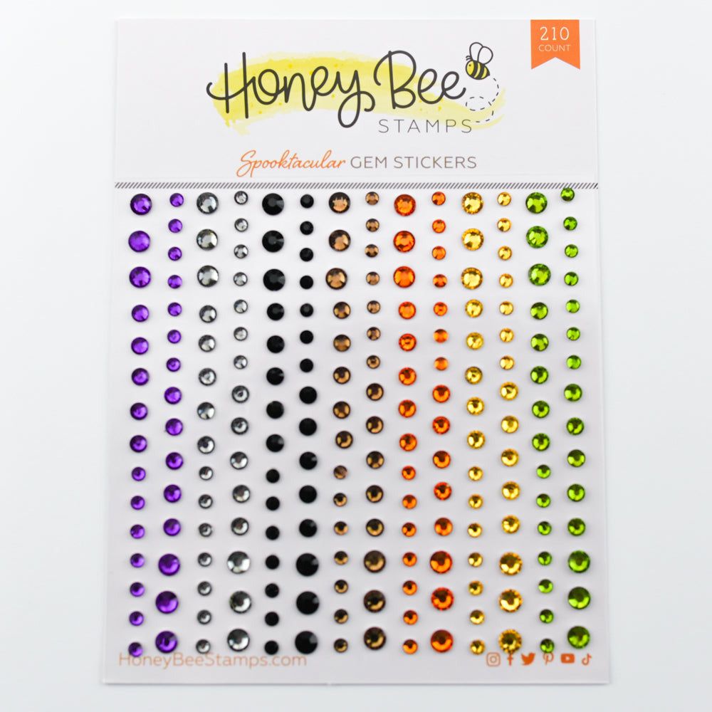 Honey Bee SPOOKTACULAR Gem Stickers hbgs-037