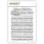 Honey Bee Silent Night Cling Stamp hbst-671