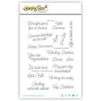Honey Bee Sunkissed Summer Clear Stamps hbst-606