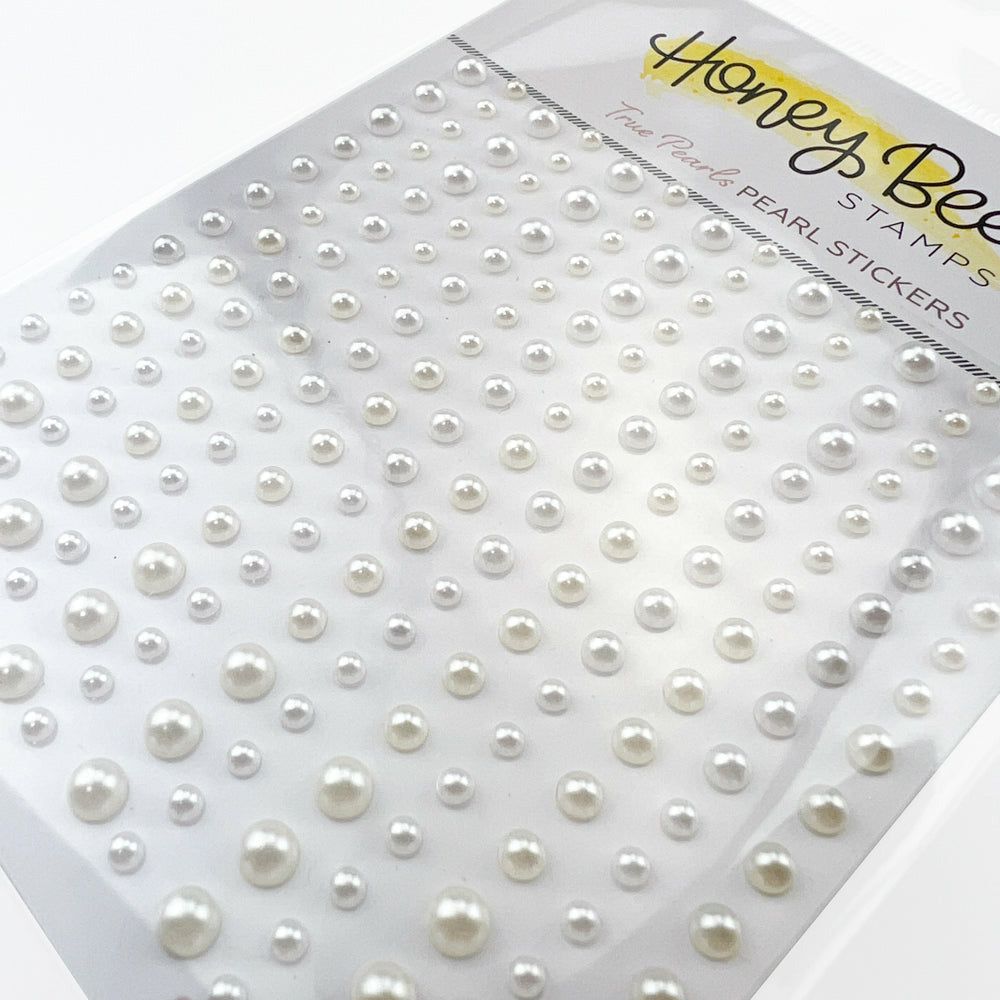Honey Bee TRUE PEARLS Pearl Stickers hbgs-prl01