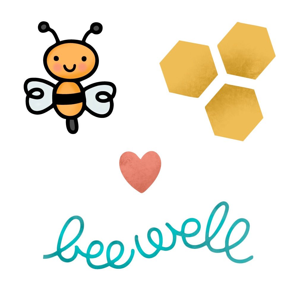 Honey Bee Well Clear Stamps hbst-683