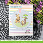Lawn Fawn Set Kanga-rrific Add-On Clear Stamps and Dies Hopping by to say | color-code:alt2