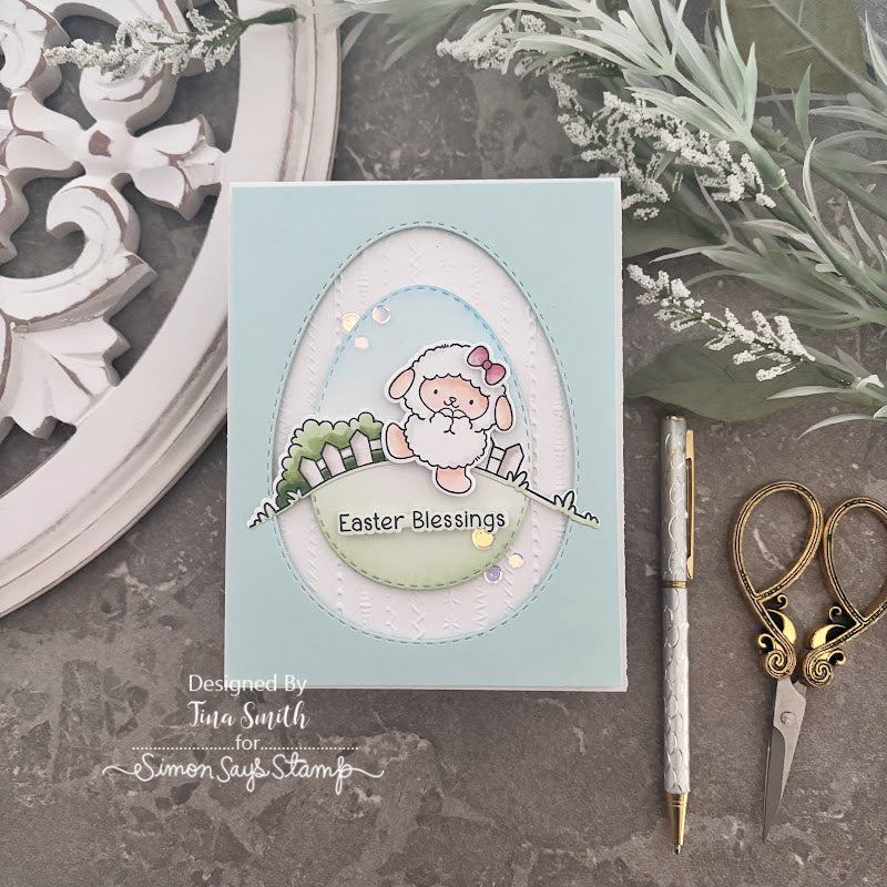 Simon Says Clear Stamps Hoppy Spring 3361ssc Beautiful Moments Easter Card | color-code:ALT01