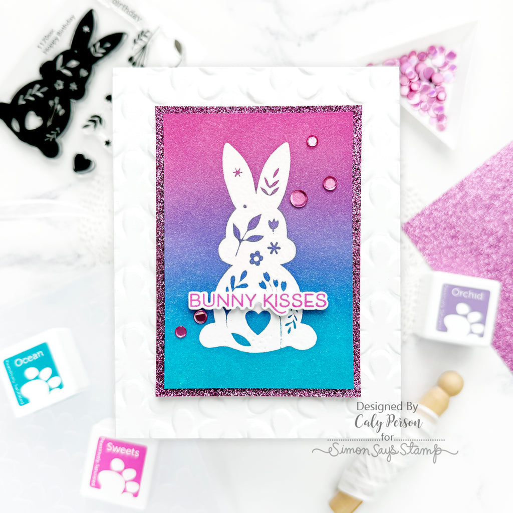 Simon Says Stamp Hoppy Birthday Wafer Dies 1264sdc Rain or Shine Easter Card | color-code:ALT02