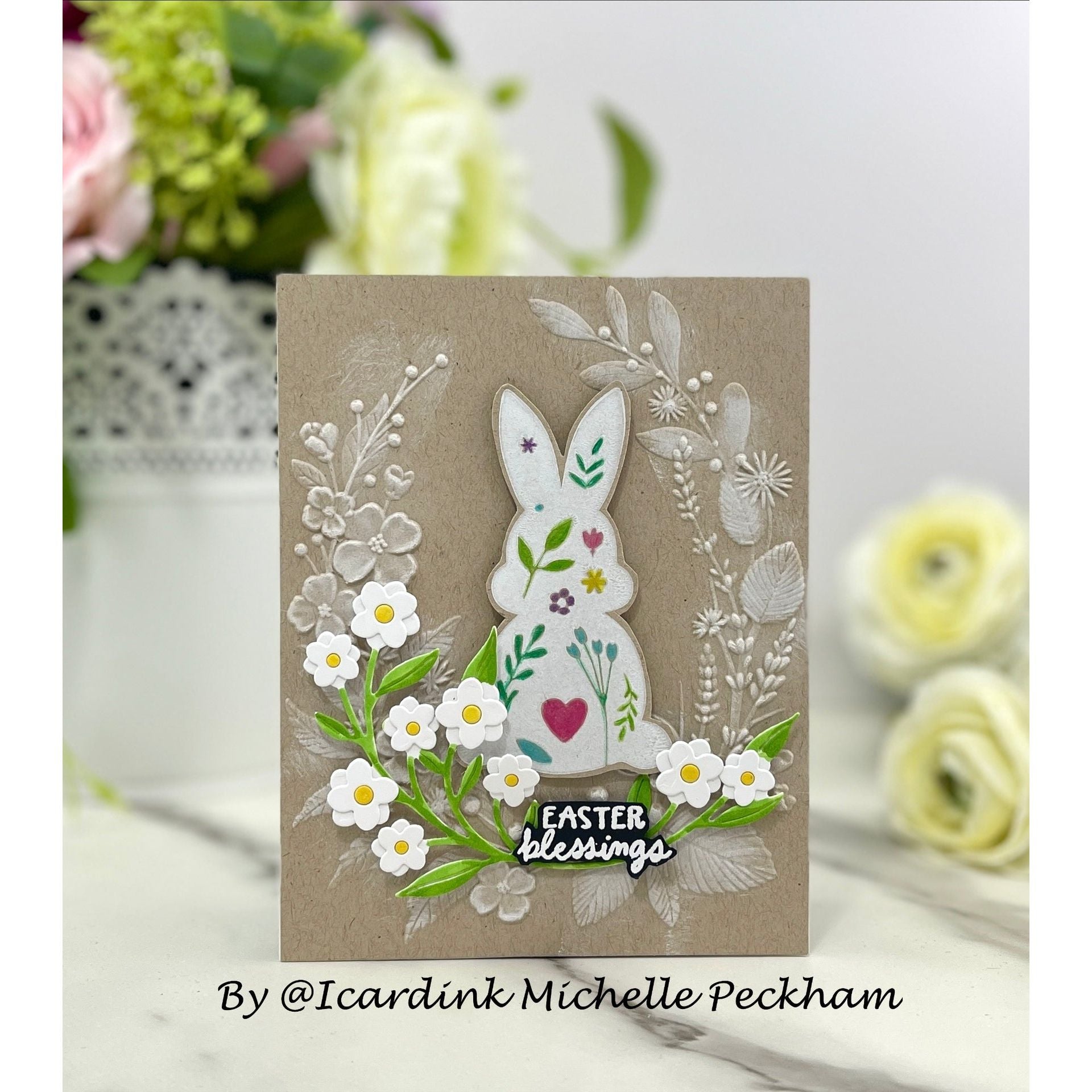 Simon Says Stamp Hoppy Birthday Wafer Dies 1264sdc Rain or Shine Easter Card