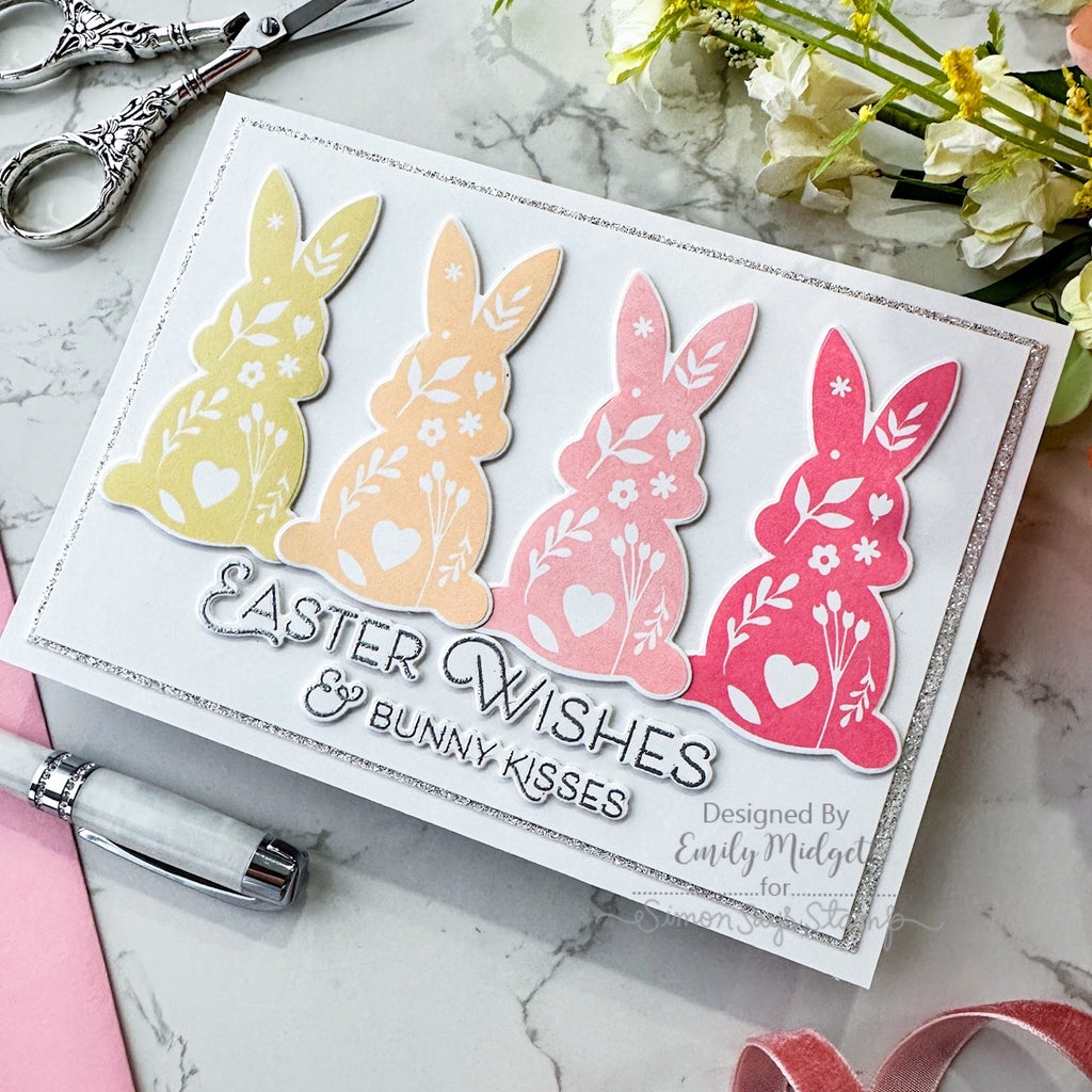 Simon Says Stamps and Dies Hoppy Birthday set945hb Rain or Shine Easter Card | color-code:ALT01
