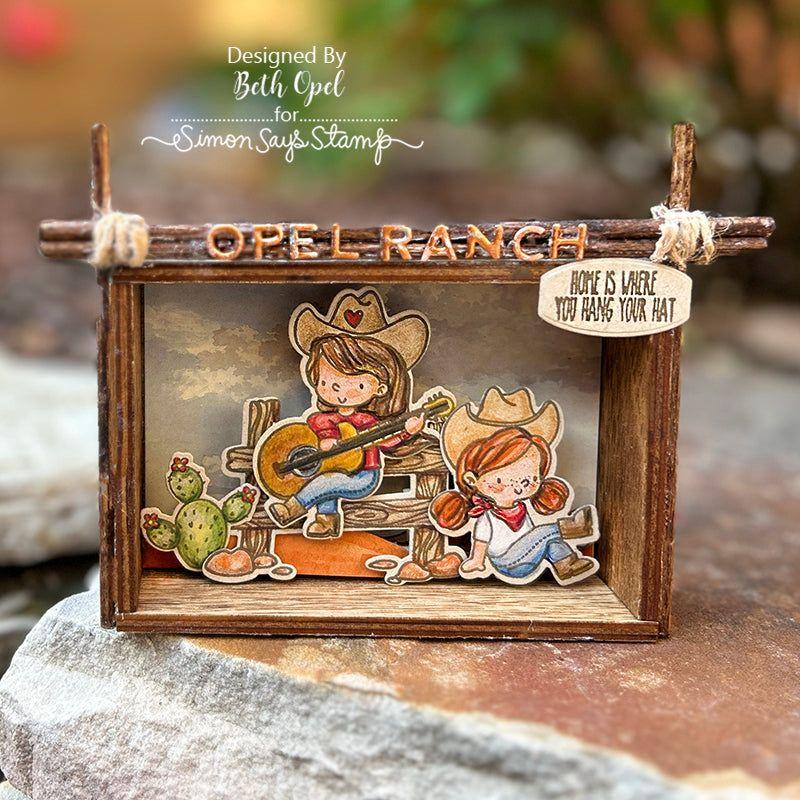 Simon Says Clear Stamps Howdy sss302709c Dear Friend