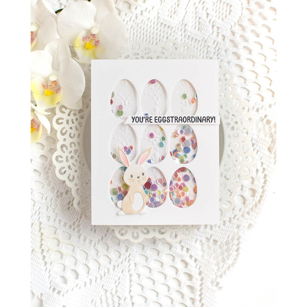 Simon Says Stamp Huggable Bunny Wafer Dies s1019 Favorite Things Easter Card | color-code:ALT05