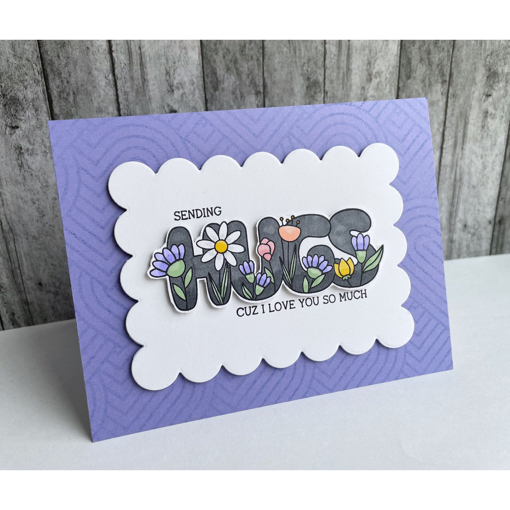 Simon Says Stamps and Dies Hugs to You set917ht To Be Loved Hugs Card | color-code:ALT02