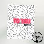 Simon Says Stamps and Dies Hugs to You set917ht To Be Loved Hugs Card