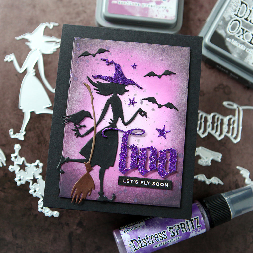 Tim Holtz Sizzix Vault Wicked Thinlits Dies 666683 boo | color-code:ALT05