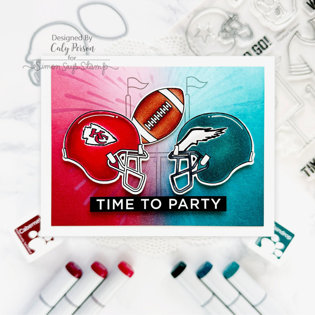 Simon Says Stamps and Dies Football Season set827fs Cheering for You Super Bowl LIX Card | color-code:ALT04