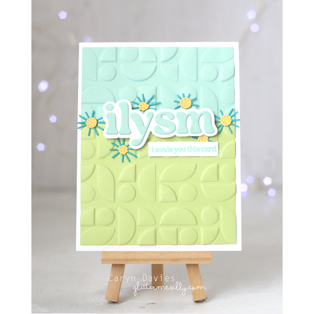Simon Says Stamp ILYSM Wafer Dies 1318mdc Happy Camper ILYSM Card | color-code:ALT03