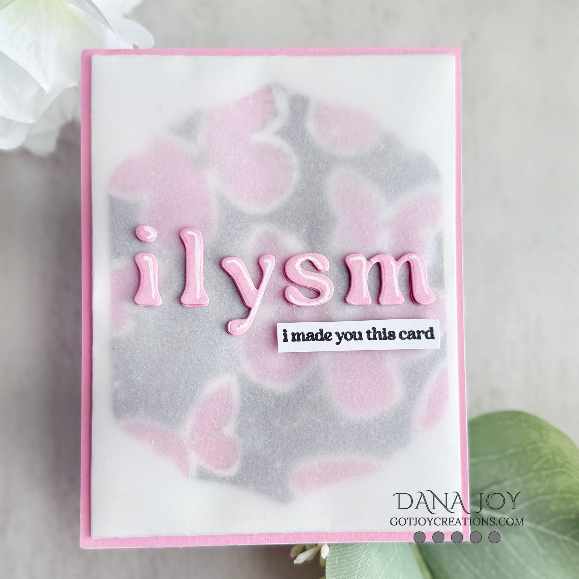 Simon Says Stamp ILYSM Wafer Dies 1318mdc Happy Camper ILYSM Card | color-code:ALT05